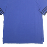 TOMMY HILFIGER Mens Blue & White Striped Classic Heritage XL Polo Shirt Cotton