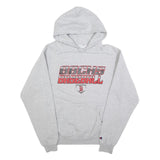 CHAMPION Mens Grey BBCHS Baseball Pullover Hoodie M Cotton Blend Casual