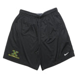 NIKE Mens Black Casual Sports Baseball Polyester Shorts L W32
