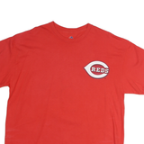 MAJESTIC Mens Red MLB Hamilton 6 Graphic T-Shirt XL Short Sleeve Crew Neck