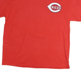 MAJESTIC Mens Red MLB Hamilton 6 Graphic T-Shirt XL Short Sleeve Crew Neck