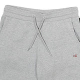 NAPAPIJRI Mens Shorts Grey Casual Cotton Blend S W28 Drawstring Pockets