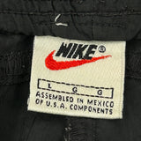 Nike Track Pants - Large Black Polyester