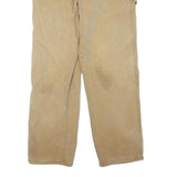 DICKIES Mens Jeans Beige Regular Straight Denim W32 L30 Workwear Carpenter Style