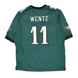 Philadelphia Eagles Nike Nfl Football Jersey - 2XL Green Polyester