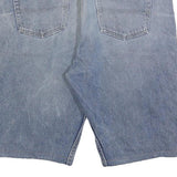 WRANGLER Mens Denim Blue Casual Shorts XL W38 Cotton Blend Classic Fit