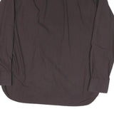 TOMMY HILFIGER Mens Black Button Down Shirt L Classic Fit Cotton Blend