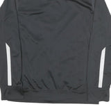 NIKE Mens Black & White Christian Brothers Basketball Track Jacket S Polyester