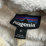 Patagonia Fleece - Small Cream Polyester