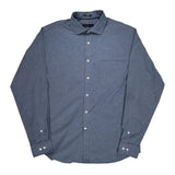 Tommy Hilfiger Shirt - Large Blue Cotton