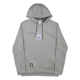HUMMEL Mens Grey Hoodie M FC Orion Crest Pullover Sportswear