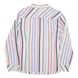 TOMMY HILFIGER Womens Multicolour Stripe Shirt XL Casual Button-Up Cotton