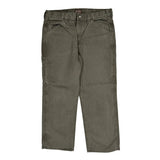 Schmidt Carpenter Trousers - 38W 30L Grey Cotton