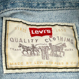 Levis Denim Shirt - Large Light Wash Cotton
