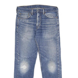 LEVI'S 505 Mens Jeans Blue Regular Straight Denim Medium W34 L30 Classic Zip