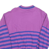 FLASH TEAM Womens Purple & Blue Sweatshirt Crew Neck L Spirit Of Sport Casual