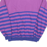 FLASH TEAM Womens Purple & Blue Sweatshirt Crew Neck L Spirit Of Sport Casual