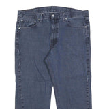LEVI'S 505 Mens Jeans Blue Regular Straight Denim Medium W38 L25 Classic Zip