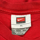 Vintage Ohio State Football Nike Ncaa T-Shirt - XL Red Cotton