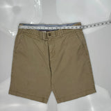 Tommy Hilfiger Chino Shorts - 32W 9L Khaki Cotton