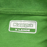 Kappa Polo Shirt - XL Green Cotton