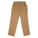 DICKIES Mens Jeans Beige Regular Straight Denim W28 L29 Workwear Utility Pants