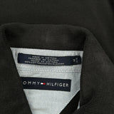Tommy Hilfiger Polo Shirt - Medium Black Cotton