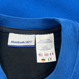 Reebok Sweatshirt - XL Blue Cotton
