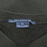 Ralph Lauren Sport Sweatshirt - Large Black Cotton