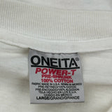 Fort Lauderdale Arvo Florida 1997 Oneita Graphic T-Shirt - Large White Cotton