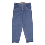 HAPPENING BY KOALA Womens Classic Blue Denim Cotton Jeans W32 L32 Relaxed Fit