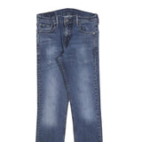 LEVI'S Mens Slim Blue Denim Jeans W30 L32 Classic Cotton Blend Zip