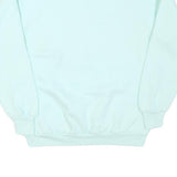 JERZEES Mens Blue Crew Neck L Sweatshirt Cotton Blend Pullover Tree Graphic