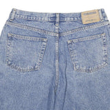 EDDIE BAUER Mens Denim Blue Casual Shorts L W31 Classic Fit Cotton Blend