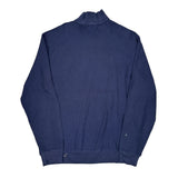 Vintage Polo By Ralph Lauren 1/4 Zip - Large Navy Cotton