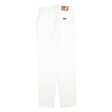MARCEL SCHEINER Womens White Regular Fit Straight Denim Jeans Cotton Blend W28