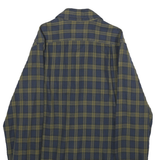 J.CREW Mens Blue & Olive Check Shirt XS Cotton Long Sleeve Button Casual Relaxed
