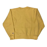 Champion Sweatshirt - XL Yellow Cotton