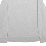 CHAMPION Mens Grey Pullover Crew Neck Sweatshirt M Cotton Blend Classic