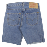 LEVI'S Womens Denim Blue Shorts Regular S W29 Classic Cotton Blend