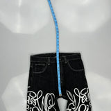 Best Company Graphic Jeans - 31W 30L Black Denim