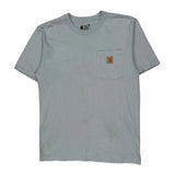 Carhartt T-Shirt - Small Gray Cotton