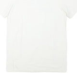 NIKE Mens White Red Graphic Print T-Shirt S Short Sleeve Crew Neck