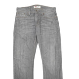 LEVI'S 514 Slim Mens Jeans Grey Slim Straight Denim Medium W32 L32 Classic