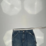 Structure Double Knee Carpenter Pants - 32W 30L Blue Denim