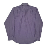 Polo By Ralph Lauren Checked Shirt - Large Purple Cotton