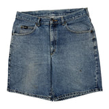 Lee Denim Shorts - 30W 9L Blue Denim