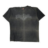 Mid-Ohio Harley-Davidson Harley Davidson Graphic T-Shirt - XL Grey Cotton