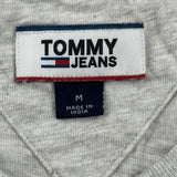 Tommy Jeans Spellout T-Shirt - Medium Grey Cotton