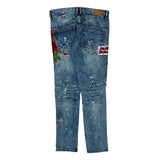 Unbranded Jeans - 32W 30L Green Denim